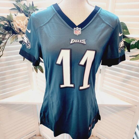 EAGLES NFL GREEN JERSEY SIZE SMALL NWOT - Picture 1 of 7